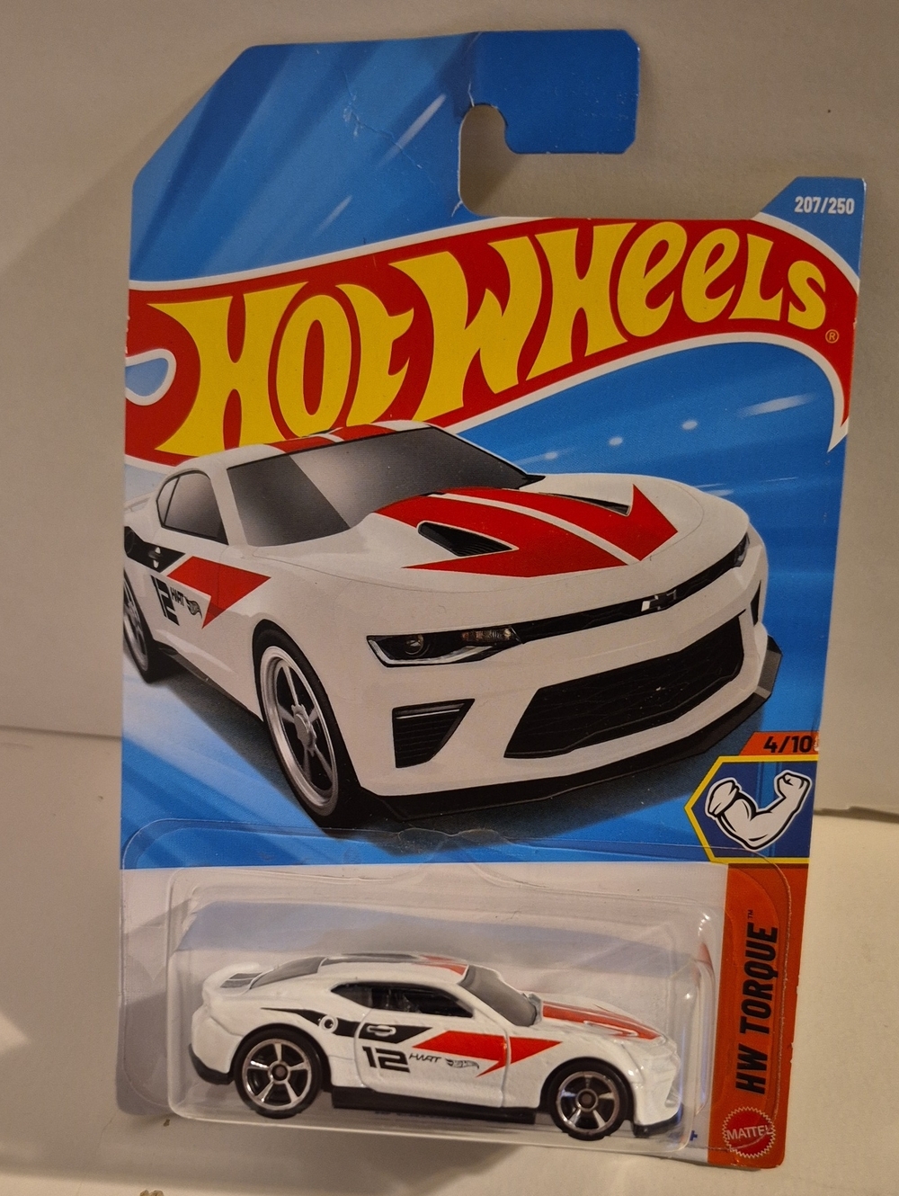 B20 hot wheels 18 camaro ss with shipping protector bad card